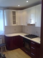 Класcика немецкая пластик кухня Germes, ДСП 1м Вариант 477