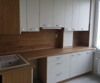 Барокко восточная пластиковая кухня Germes, ДСП 1м Вариант 407