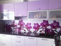 Лофт итальянская пленочная кухня Deluxe, ДСП 1м Вариант 2055