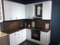 Классическая американская рамочный мдф кухня Deluxe, ДСП 1м Вариант 1855