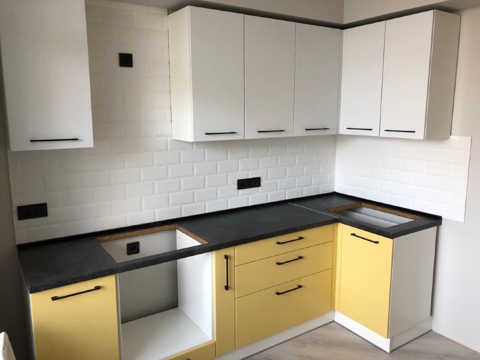 Прованс итальянская кухня стекло Germes, ДСП 1м Вариант 835