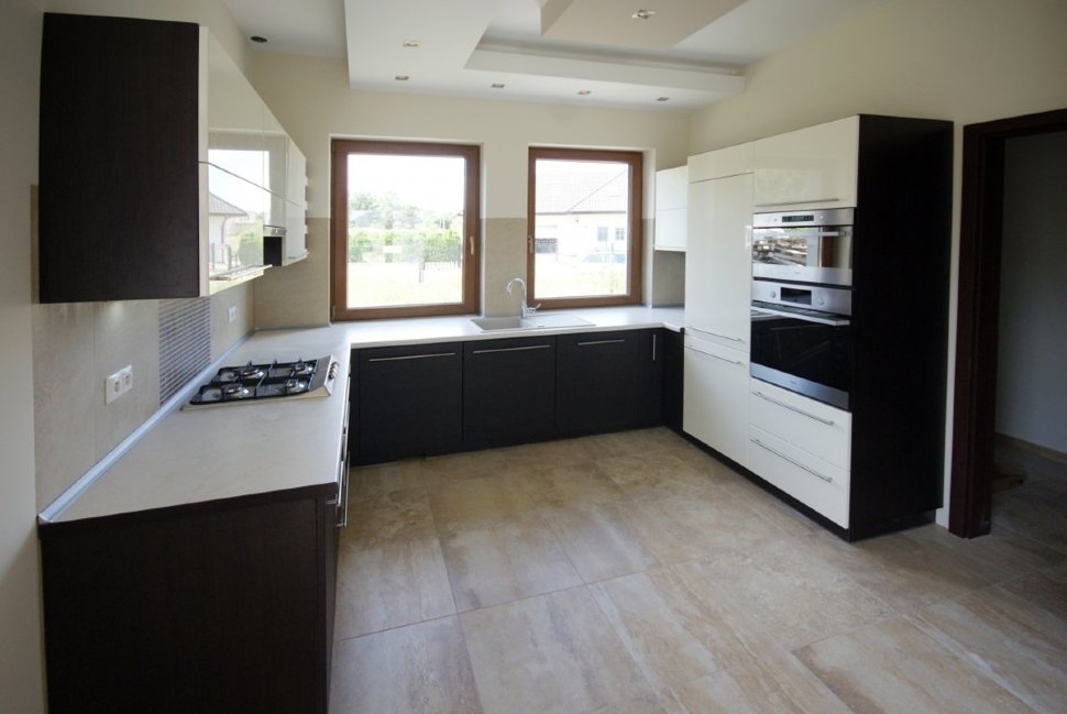 Лофт европейская крашенная кухня Germes, ДСП 1м Вариант 227