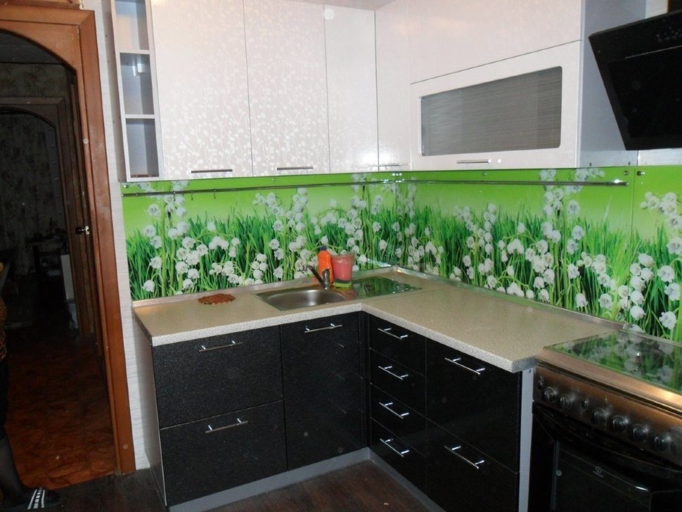 Хай-тек восточная кухня краска Germes, ДСП 1м Вариант 377