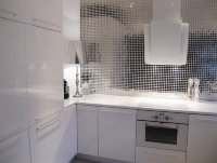 Кантри американская пластиковая кухня Germes, ДСП 1м Вариант 436
