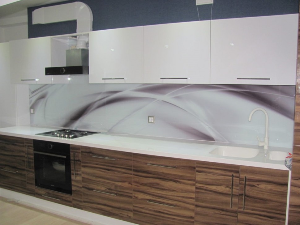 Классическая восточная пленочная кухня Deluxe, ДСП 1м Вариант 2041