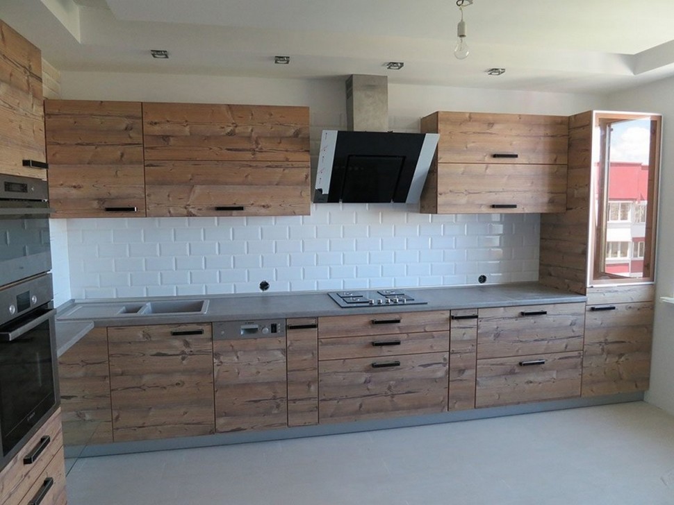 Прованс восточная кухня стекло Deluxe, ДСП 1м Вариант 1943