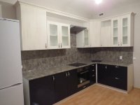 Рококо европейская деревянная кухня 