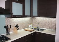 Кантри немецкая кухня стекло Germes, ДСП 1м Вариант 728