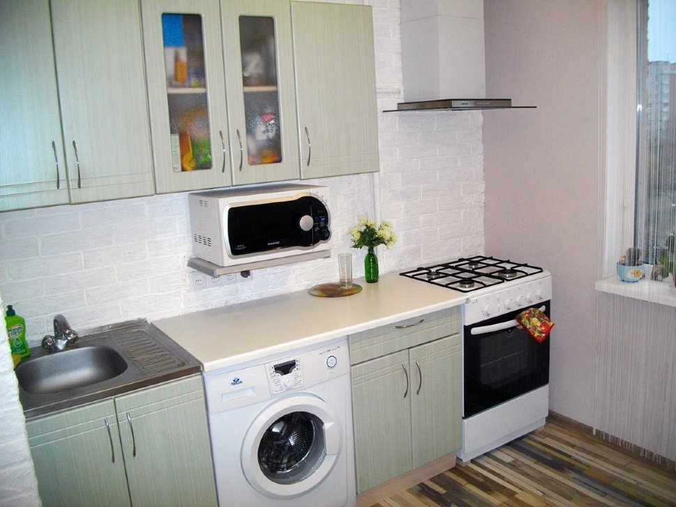 Класcика немецкая пластиковая кухня Germes, ДСП 1м Вариант 486