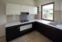 Хай-тек американская пленочная кухня Deluxe, ДСП 1м Вариант 2095