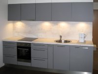 Рококо итальянская крашенная кухня Germes, ДСП 1м Вариант 357