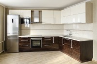 Класcика европейская крашенная кухня Germes, ДСП 1м Вариант 168