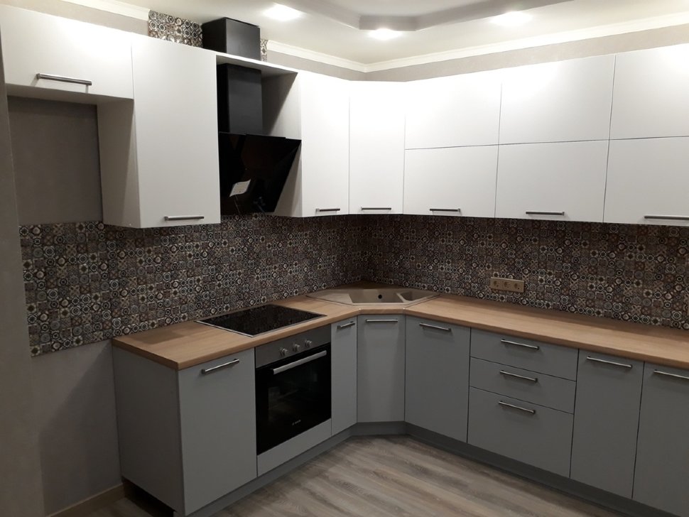 Класcика европейская крашенная кухня Germes, ДСП 1м Вариант 169