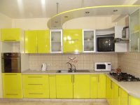 Лофт немецкая крашенная кухня Germes, ДСП 1м Вариант 242