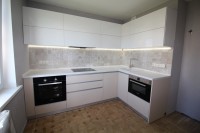 Хай-тек немецкая крашенная кухня Germes, ДСП 1м Вариант 390