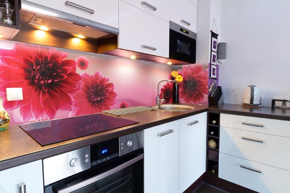 Минимализм европейская пластик кухня Germes, ДСП 1м Вариант 560