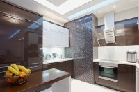 Барокко немецкая пластик кухня Germes, ДСП 1м Вариант 426