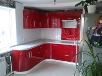 Барокко восточная крашенная кухня Germes, ДСП 1м Вариант 104