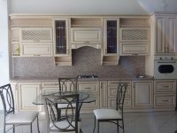 Прованс американская кухня стекло Germes, ДСП 1м Вариант 1069