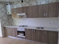 Рококо европейская пластиковая кухня Germes, ДСП 1м Вариант 654