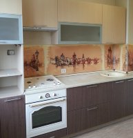 Рококо немецкая кухня краска Germes, ДСП 1м Вариант 371