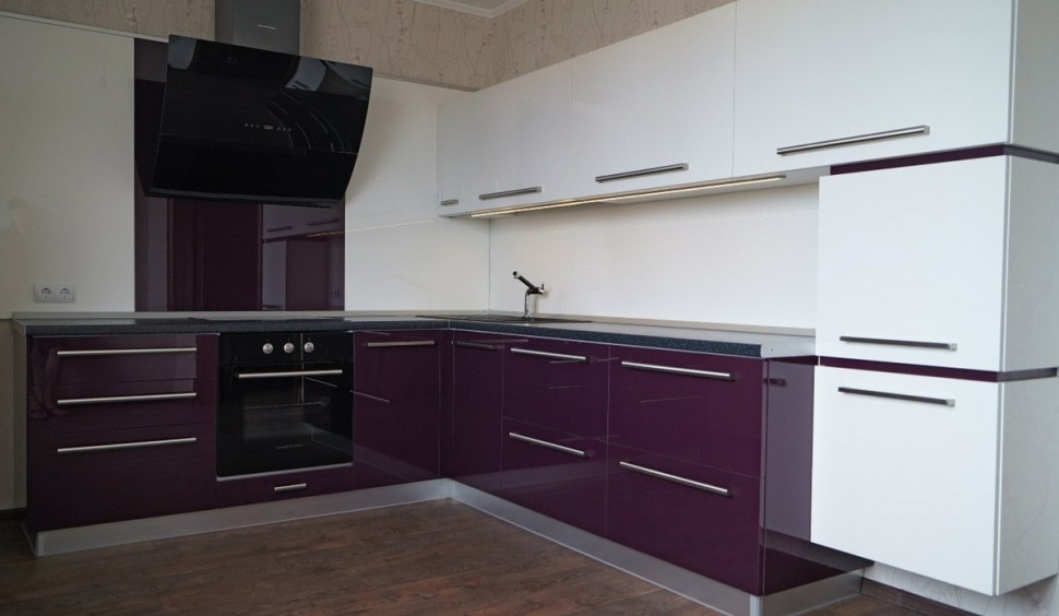 Прованс европейская пластик кухня Deluxe, ДСП 1м Вариант 1731