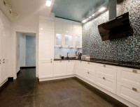 Оранжевая кухня 4 метра угловая Germes ДСП, МДФ 1 метр Вариант 2441