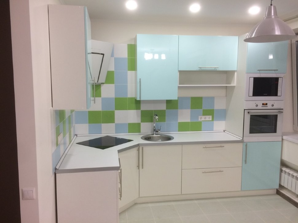 Модерн европейская кухня краска Germes, ДСП 1м Вариант 303