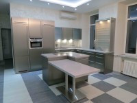 Класcика американская крашенная кухня Germes, ДСП 1м Вариант 158