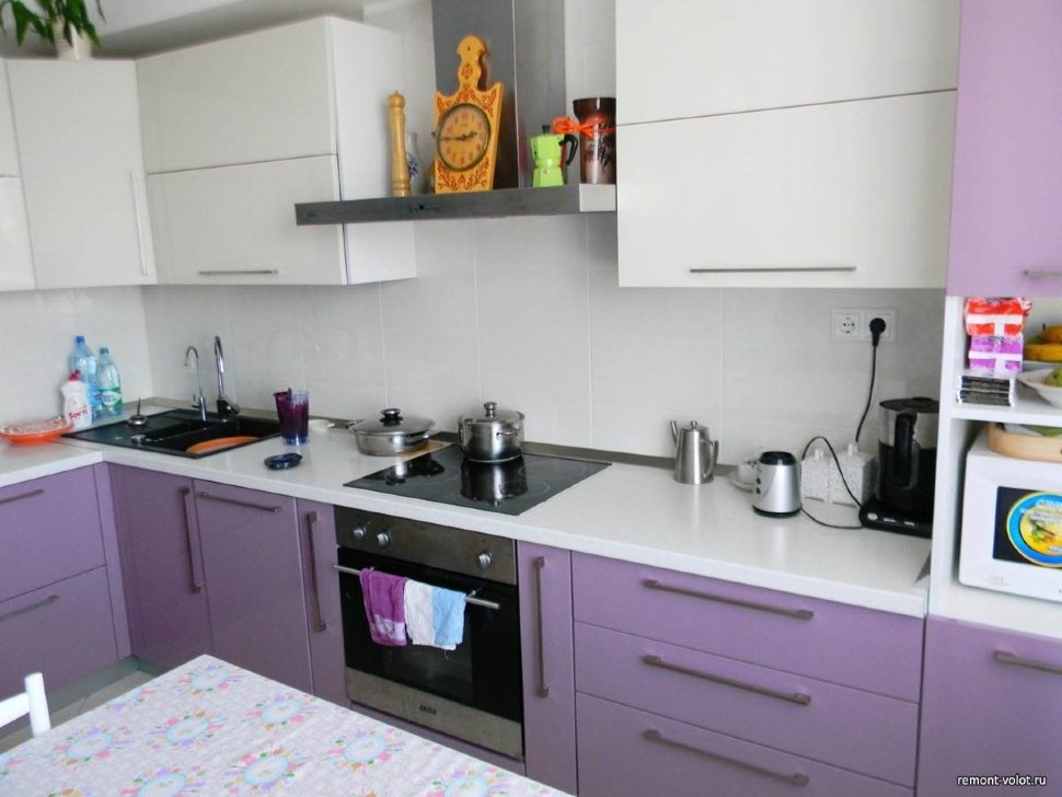 Минимализм восточная пластик кухня Germes, ДСП 1м Вариант 553