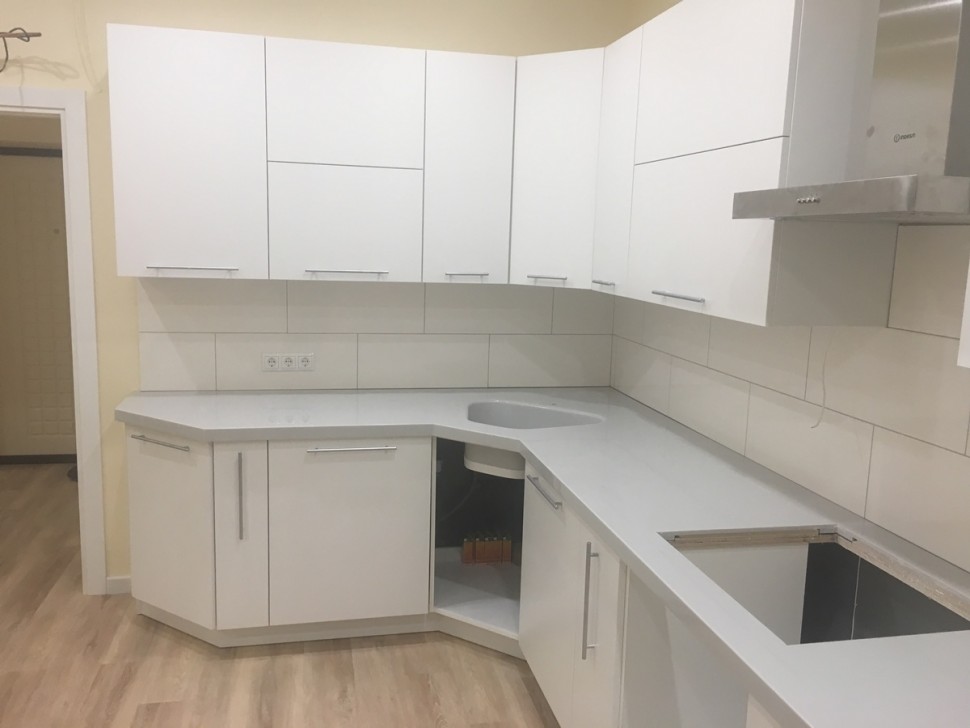 Рококо немецкая кухня краска Deluxe, ДСП 1м Вариант 1473