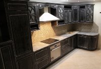 Класcика восточная кухня стекло Germes, ДСП 1м Вариант 997