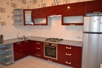 Рококо итальянская крашенная кухня Deluxe, ДСП 1м Вариант 1457