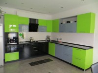 Классическая итальянская крашенная кухня Germes, ДСП 1м Вариант 203