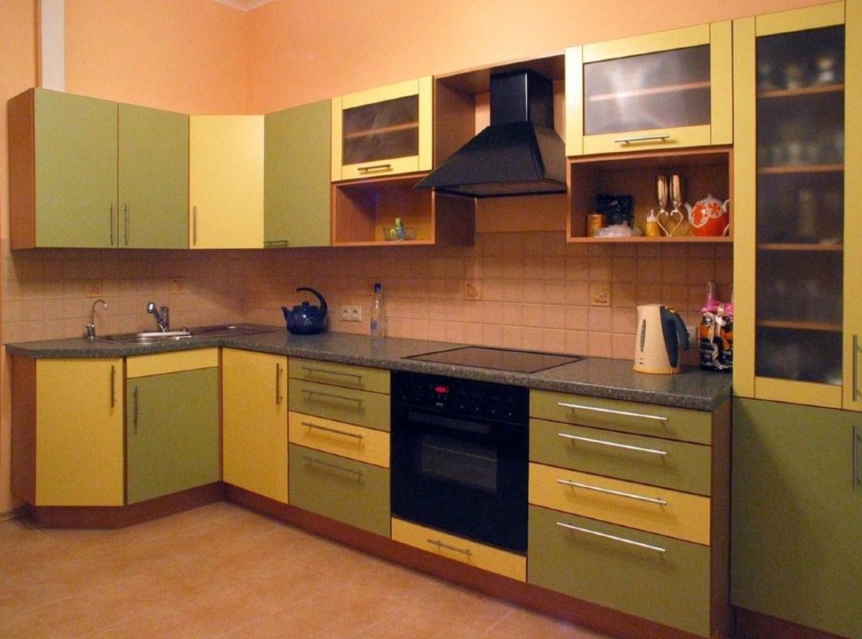 Лофт европейская кухня пленка Germes, ДСП 1м Вариант 234