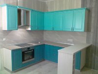 Прованс итальянская фрезерованный мдф кухня Germes, ДСП 1м Вариант 838