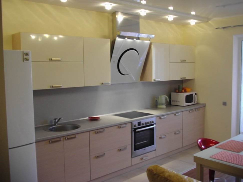 Кантри американская крашенная кухня Germes, ДСП 1м Вариант 131