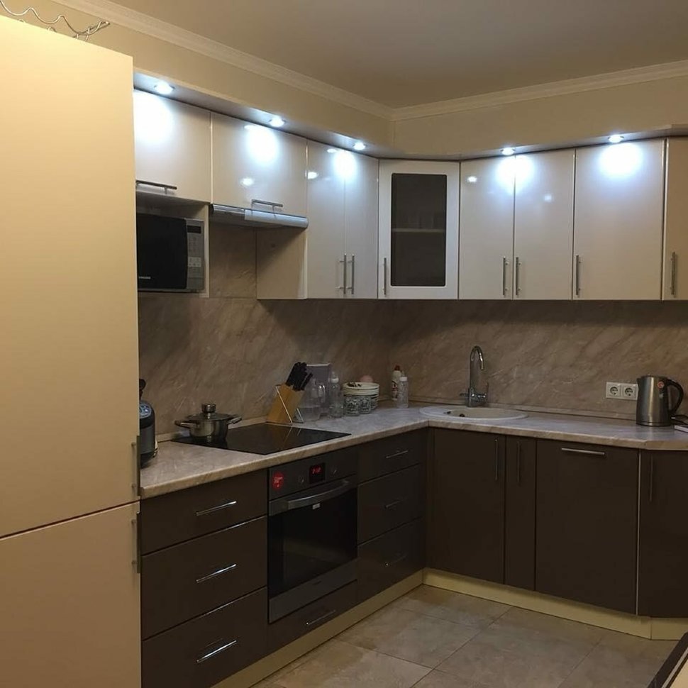 Минимализм восточная кухня краска Germes, ДСП 1м Вариант 266