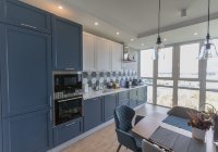 Кантри итальянская фрезерованный мдф кухня Germes, ДСП 1м Вариант 722