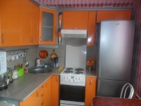 Лофт американская пластик кухня Germes, ДСП 1м Вариант 520