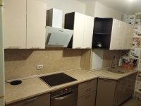 Кантри немецкая пластиковая кухня Germes, ДСП 1м Вариант 458