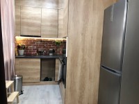 Оранжевая кухня дизайн угловая Germes ДСП, МДФ 1 метр Вариант 2449