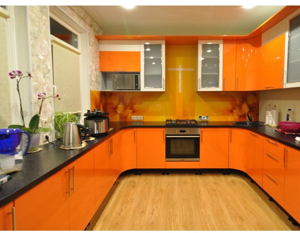 Рококо американская кухня краска Germes, ДСП 1м Вариант 343