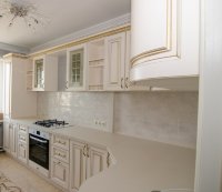 Рококо немецкая рамочный мдф кухня Germes, ДСП 1м Вариант 856