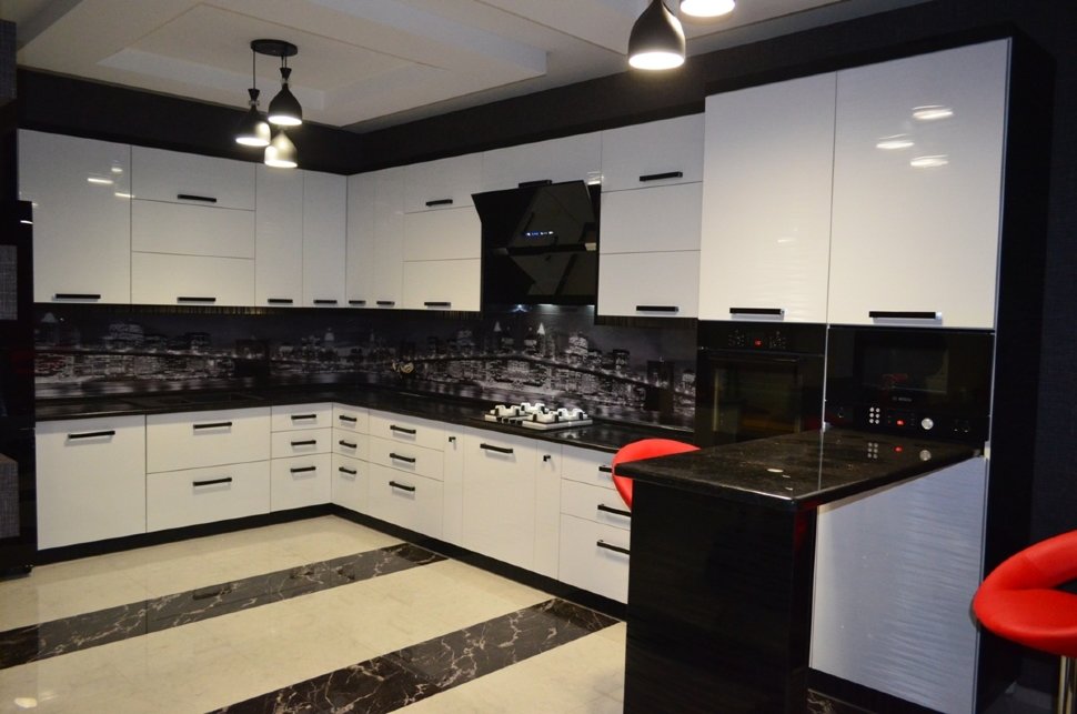 Прованс итальянская крашенная кухня Germes, ДСП 1м Вариант 331