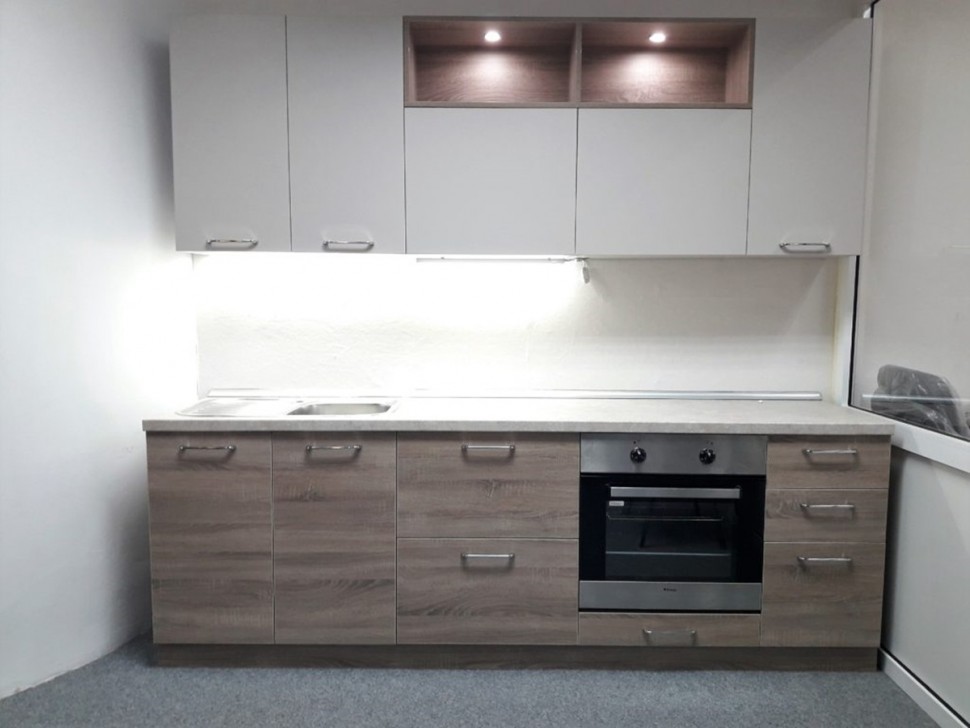 Барокко европейская кухня краска Deluxe, ДСП 1м Вариант 1217