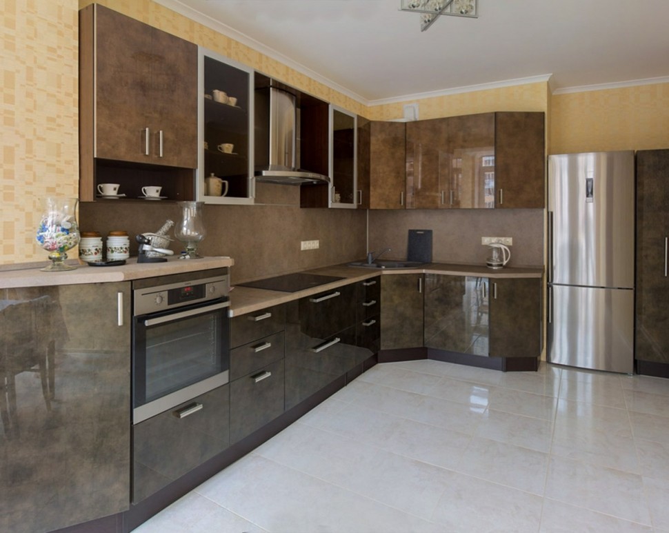 Прованс американская пленочная кухня Deluxe, ДСП 1м 1 Вариант 2079 Прованс американская пленочная кухня Deluxe, ДСП 1м 1 Вариант 2079