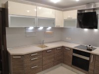 Хай-тек немецкая кухня краска Germes, ДСП 1м Вариант 399