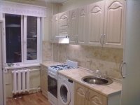 Модерн итальянская фрезерованный мдф кухня Germes, ДСП 1м Вариант 814