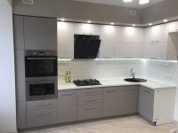 Лофт восточная пластик кухня Germes, ДСП 1м Вариант 526